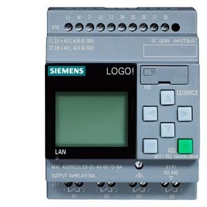 Siemens logo módulo 6ed1 052-1md08-0ba1 12/24v DC integrado display fs01 nuevo
