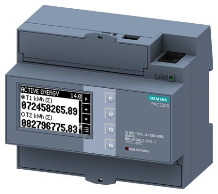 Equipo medida Siemens  SENTRON PAC 2200 7KM2200-2EA40-1HA1